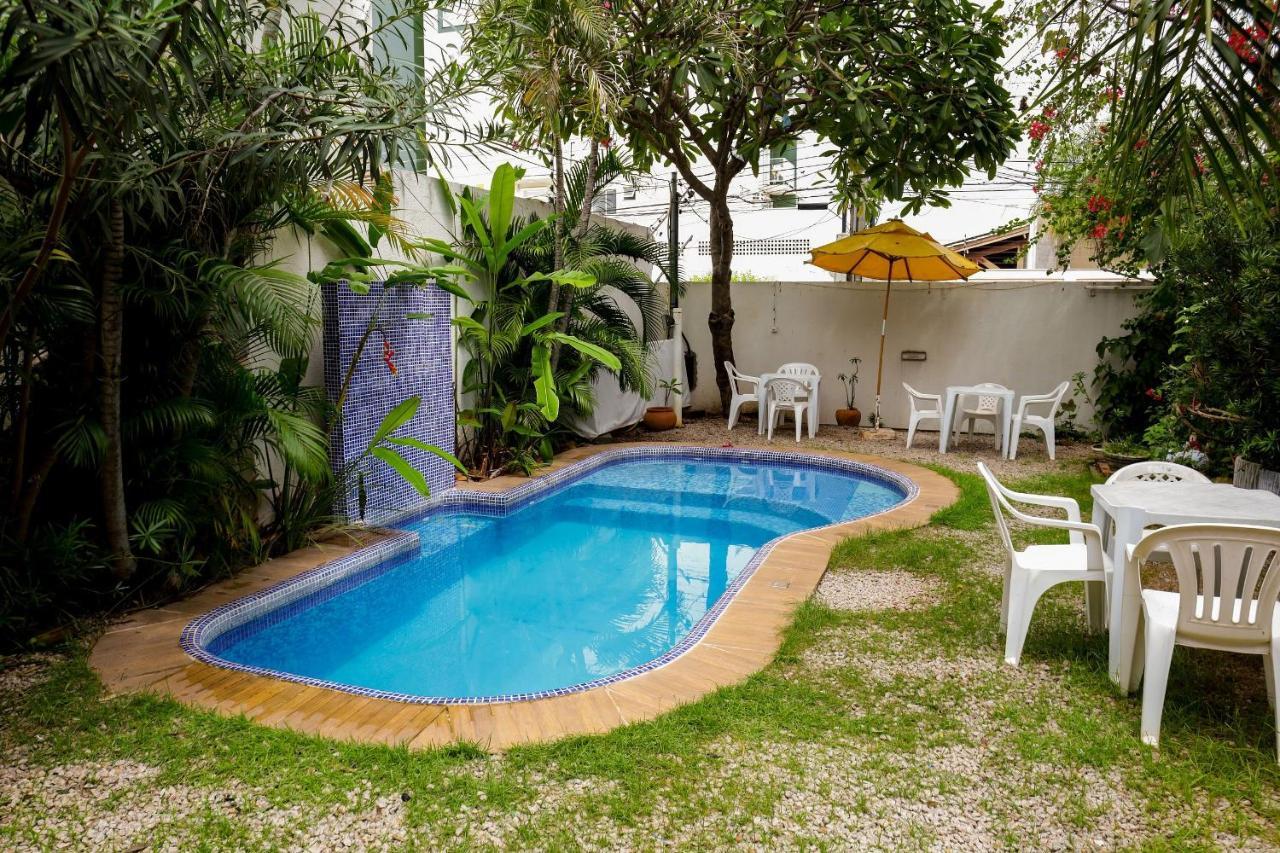 Hotel Pousada Dos Bosques - Refugio Urbano กูยาบา ภายนอก รูปภาพ