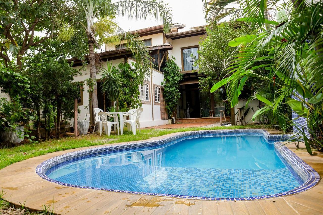 Hotel Pousada Dos Bosques - Refugio Urbano กูยาบา ภายนอก รูปภาพ
