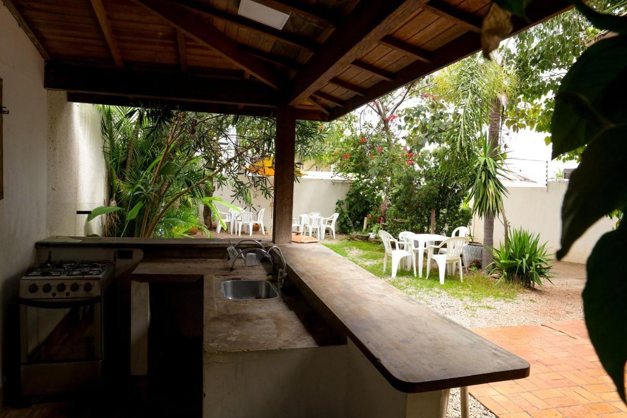 Hotel Pousada Dos Bosques - Refugio Urbano กูยาบา ภายนอก รูปภาพ