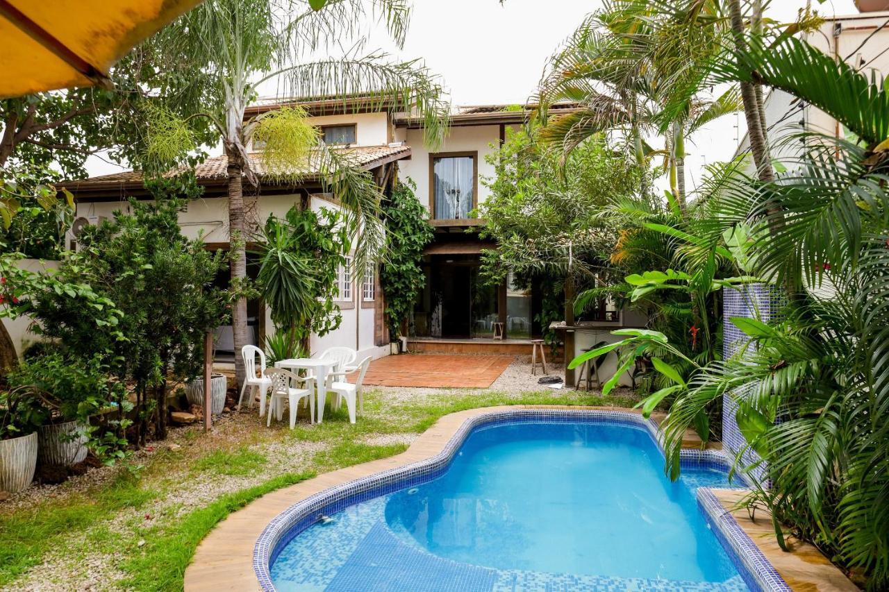 Hotel Pousada Dos Bosques - Refugio Urbano กูยาบา ภายนอก รูปภาพ