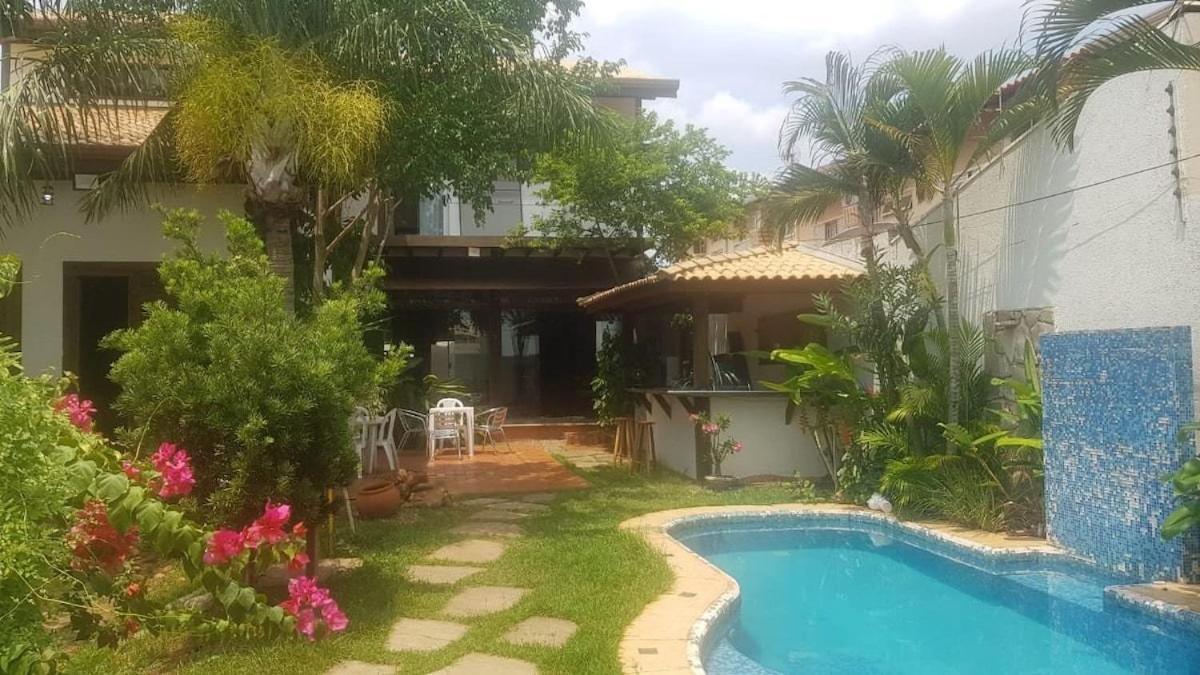 Hotel Pousada Dos Bosques - Refugio Urbano กูยาบา ภายนอก รูปภาพ