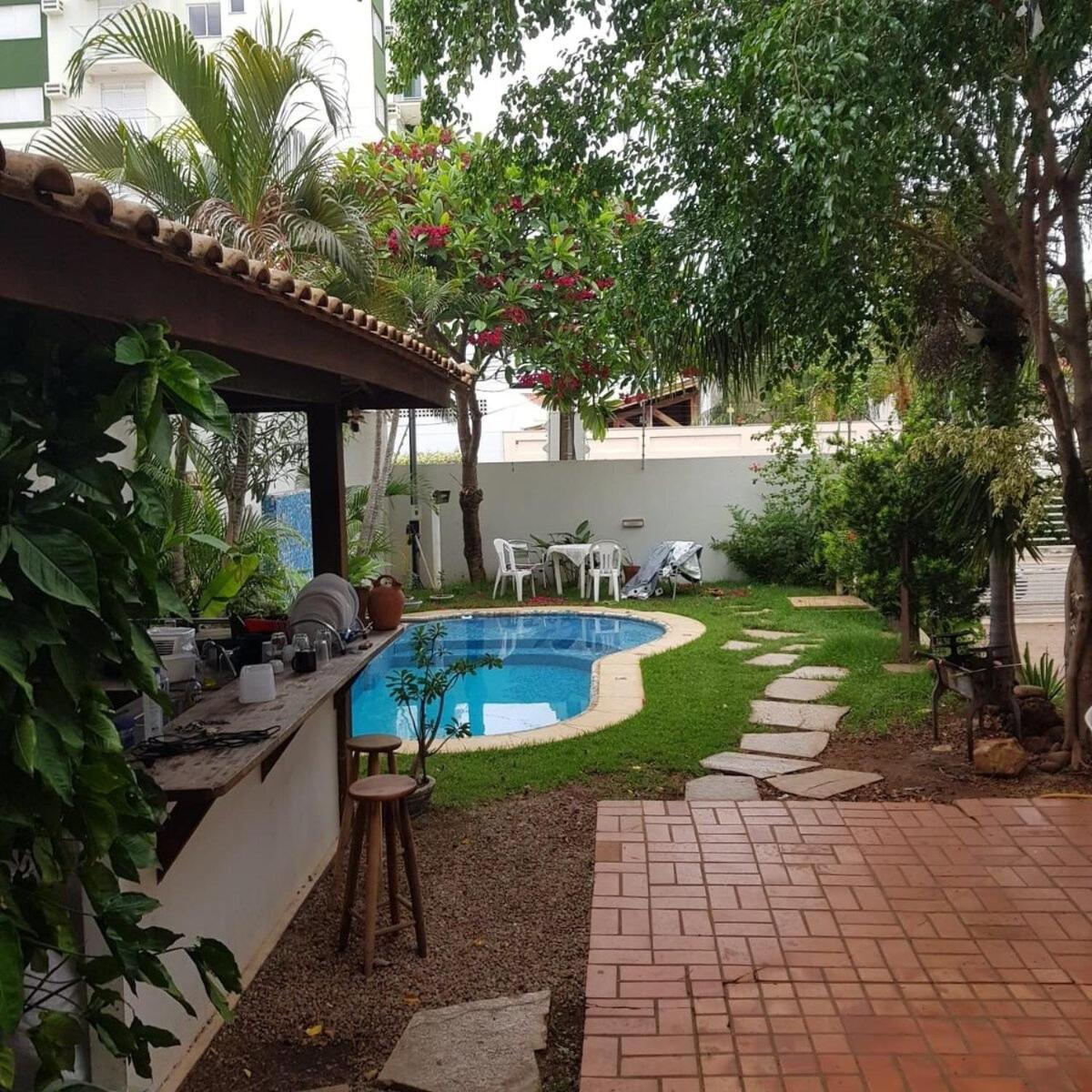 Hotel Pousada Dos Bosques - Refugio Urbano กูยาบา ภายนอก รูปภาพ