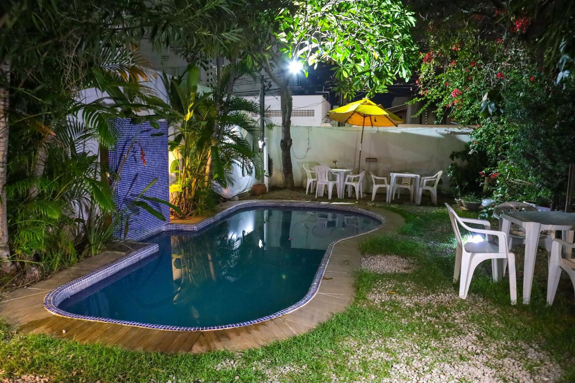 Hotel Pousada Dos Bosques - Refugio Urbano กูยาบา ภายนอก รูปภาพ